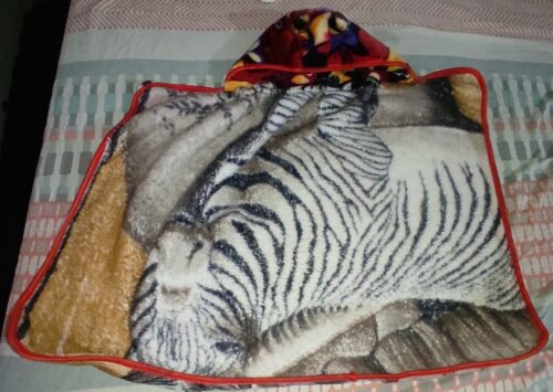Newborn Baby Blanket – Animal Print (0–6 Months)