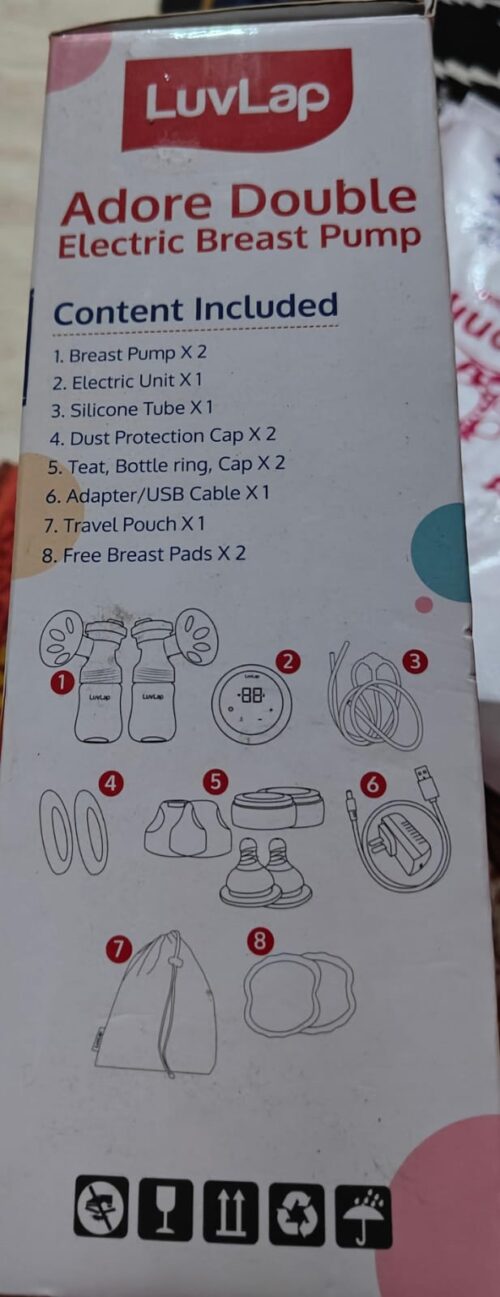 LuvLap Adore Dual Electric Breast Pump – Practically New, Gently Used & Complete Set!