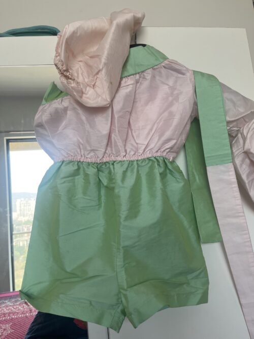 Foreverkidz Stylish Belted Dress – Elegant Design with Sleeve & Side Zip | Premium Kidswear