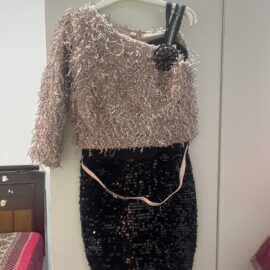 Preowned Mumkins Premium Midi Dress Set - With Matching Jacket & Belt | Elegant & Versatile