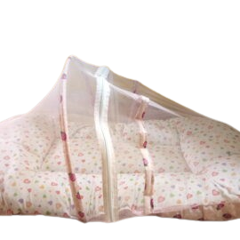 Baby bed Super Soft, Cotton Baby Mattress with Net