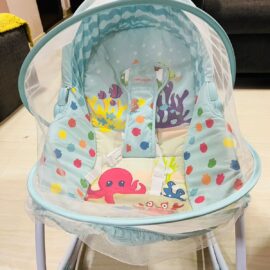 INFANTSO Baby Rocker & Bouncer for 0 to 2 Years (Blue),